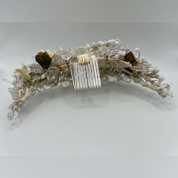 Vintage hairband wedding main image 7